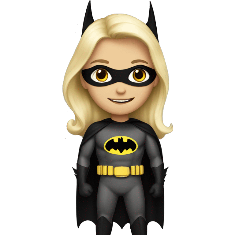 Blonde Batman  emoji