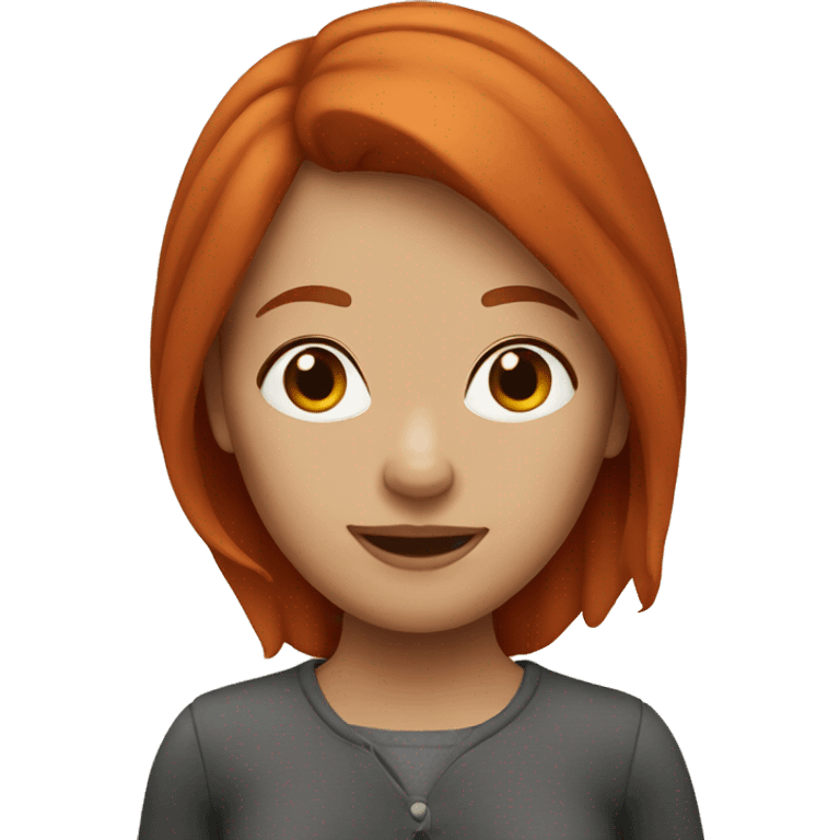 Redhead woman emoji