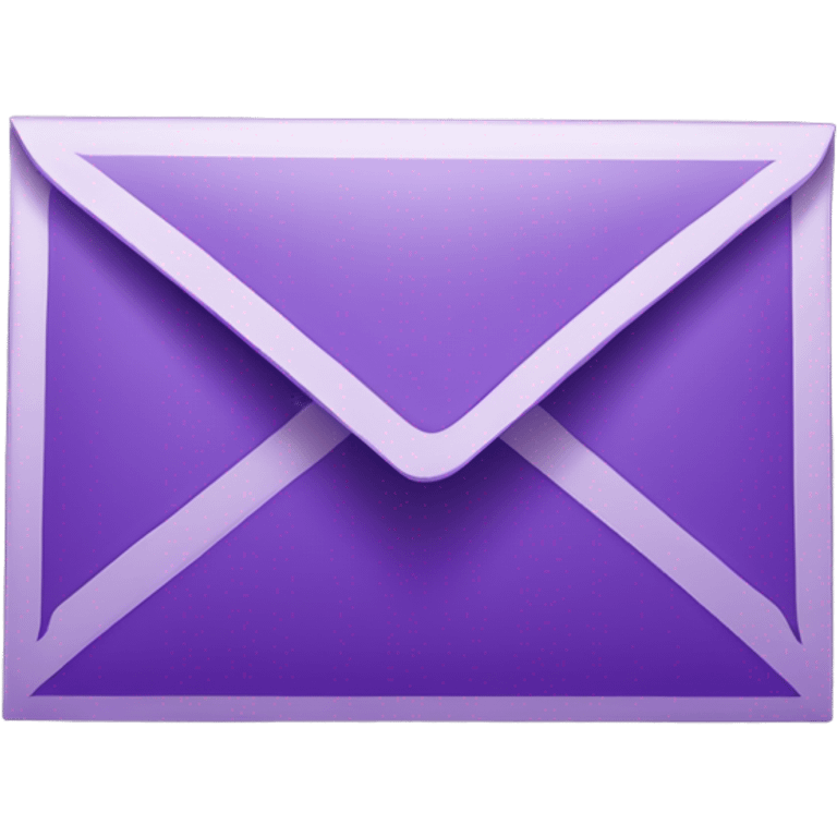 Dark Purple Mail icon emoji