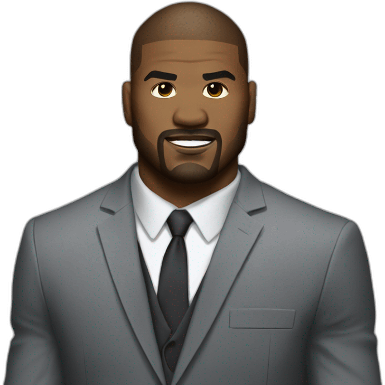 rampage jackson in a suit emoji