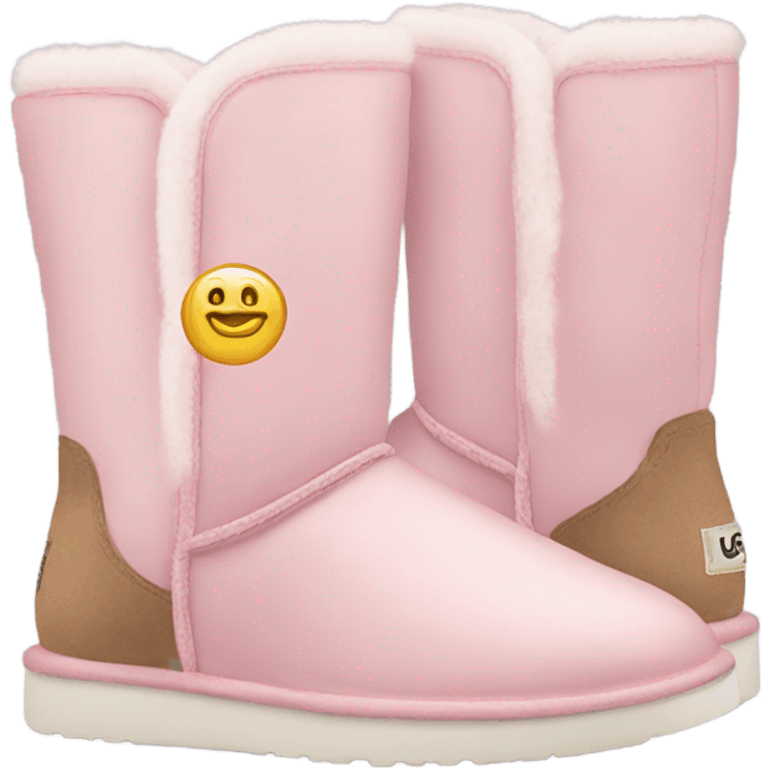 light pink uggs emoji