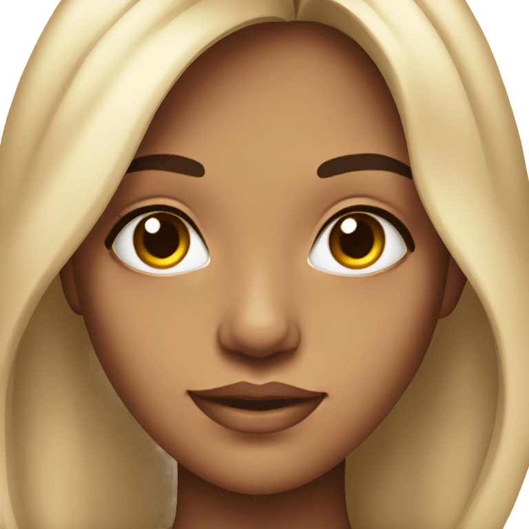 Gorgeous girl  emoji