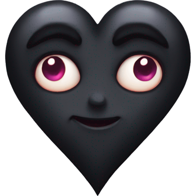 Gothic heart  emoji