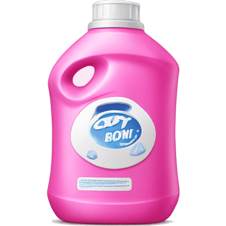 Pink laundry detergent emoji