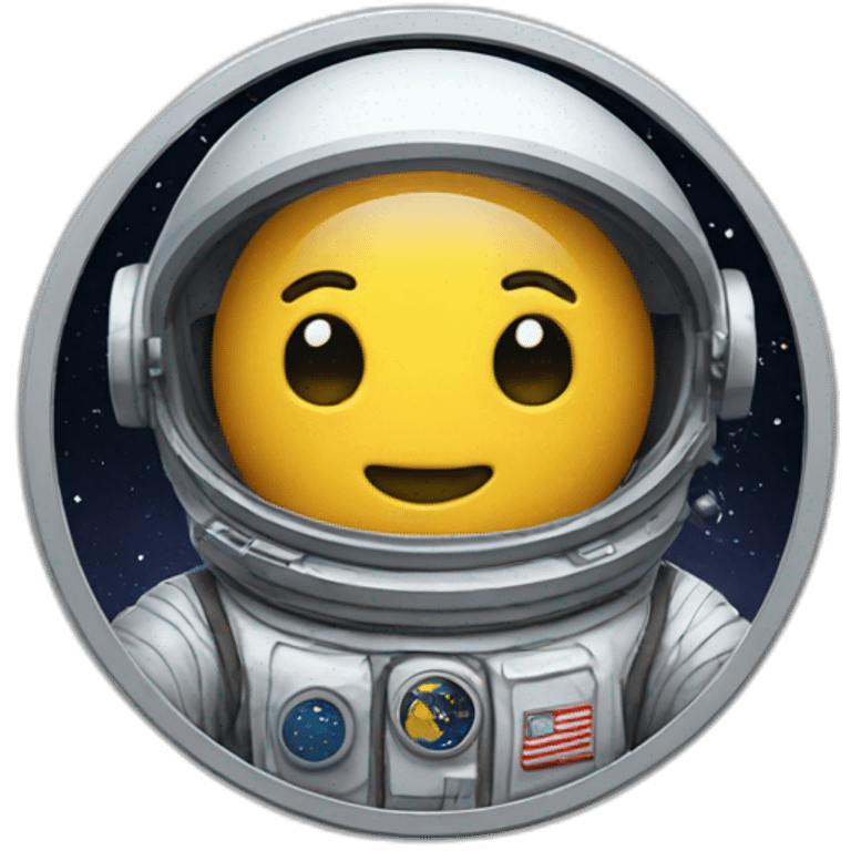 space themed coin emoji