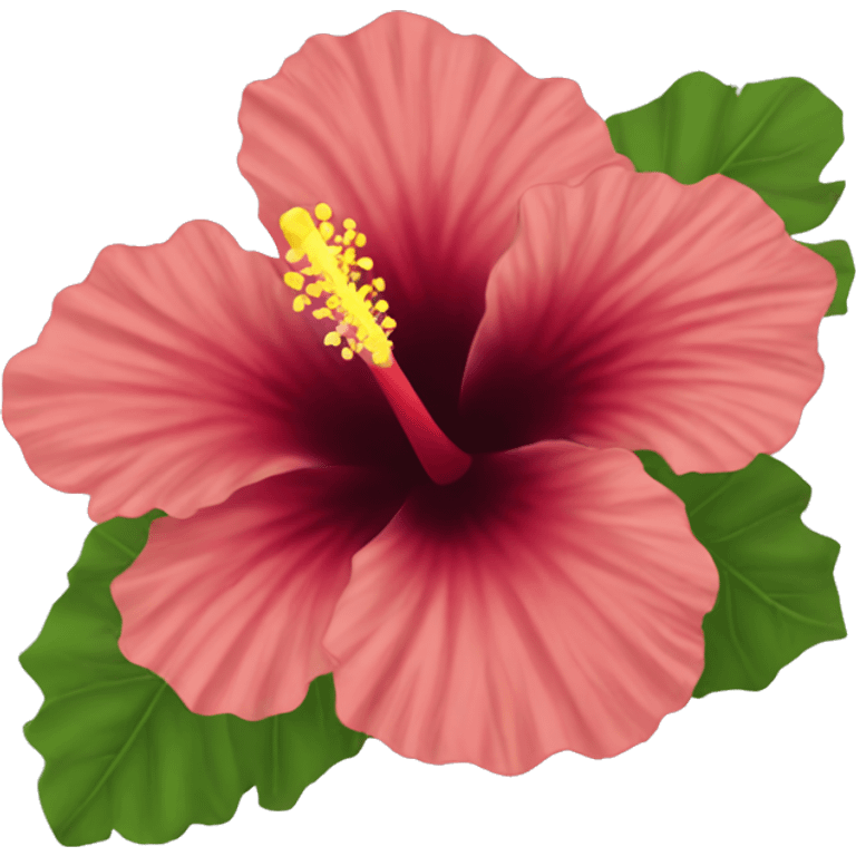 hibiscus emoji