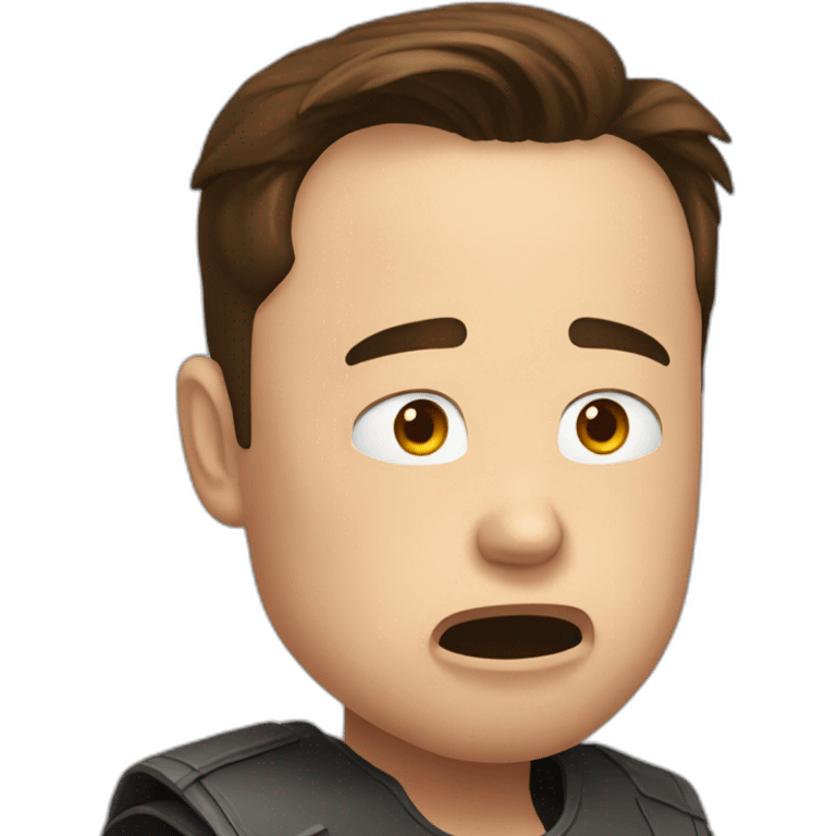 elon musk criing emoji