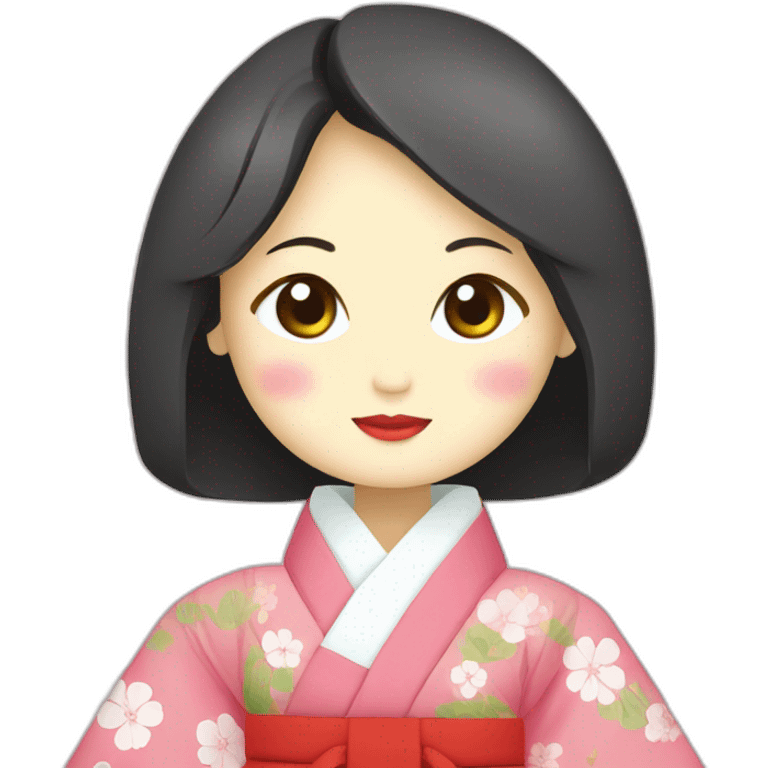 Hina doll, japan emoji