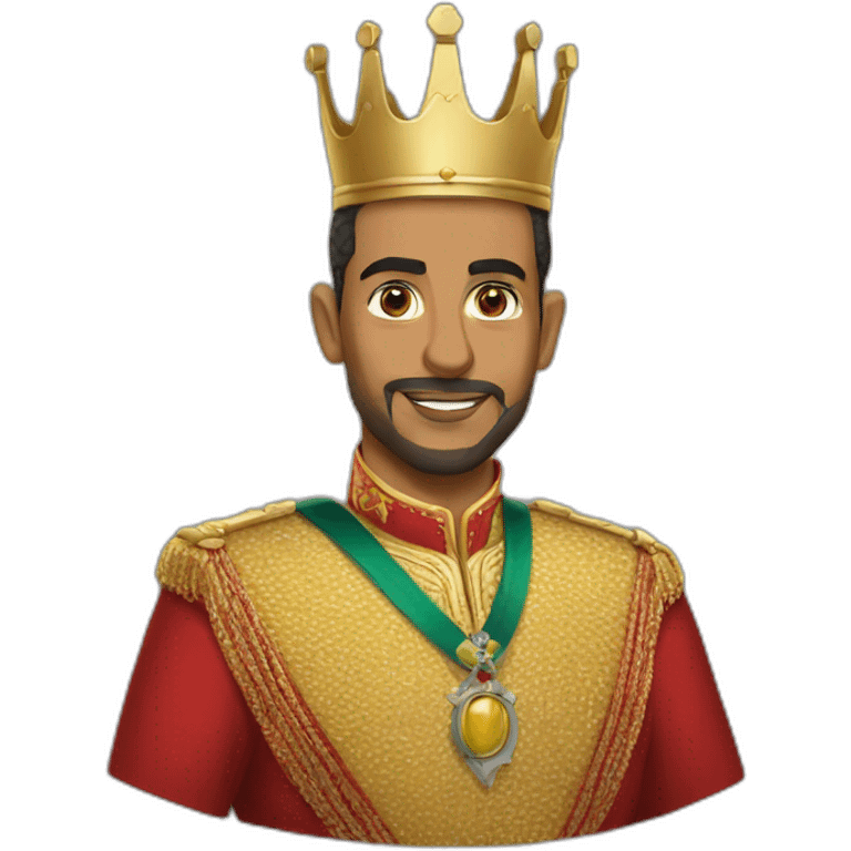 King of morocco emoji