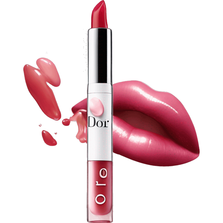 dior lip oil emoji