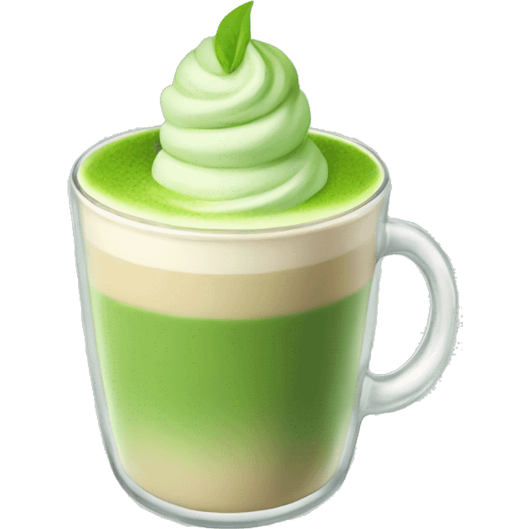 Matcha latte emoji