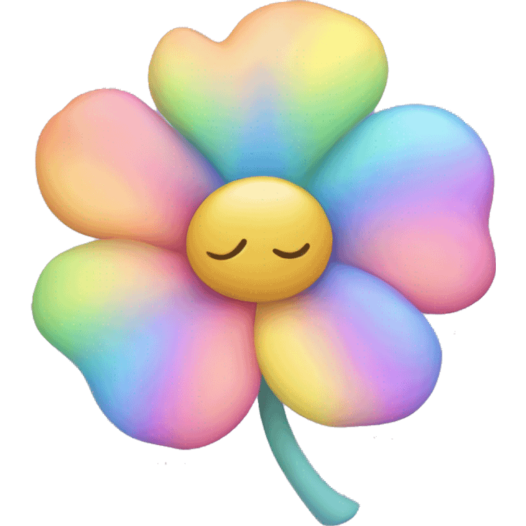 flower rainbow pastel emoji