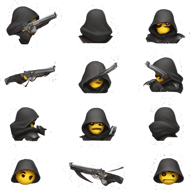 Assassin logo emoji