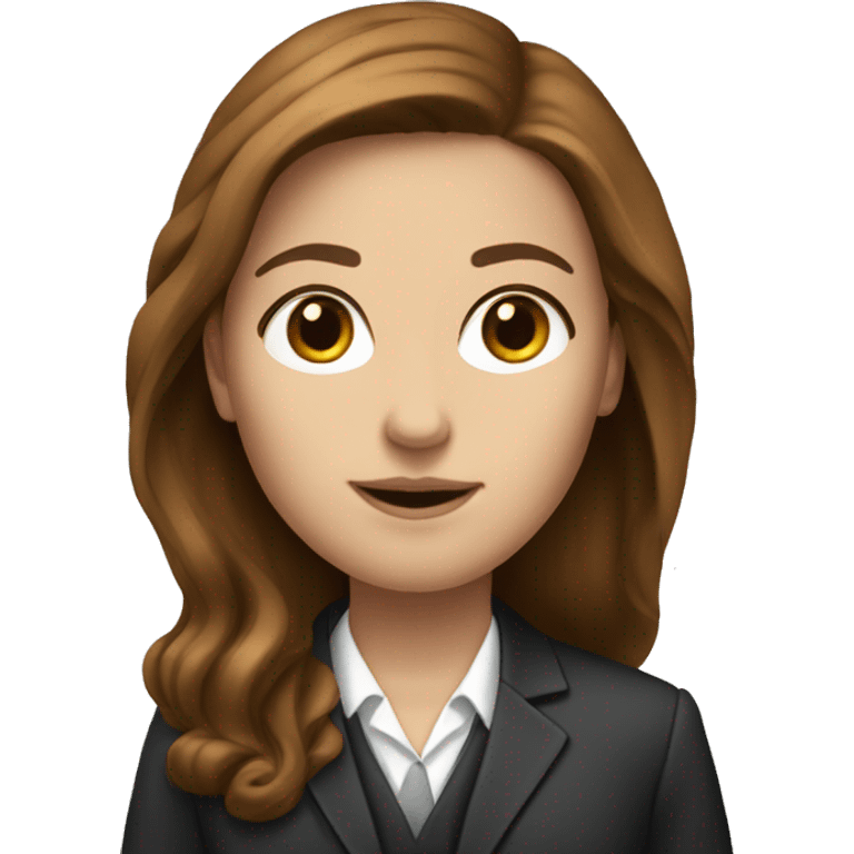 white-girl-with-long-brown-hair-lawyer emoji