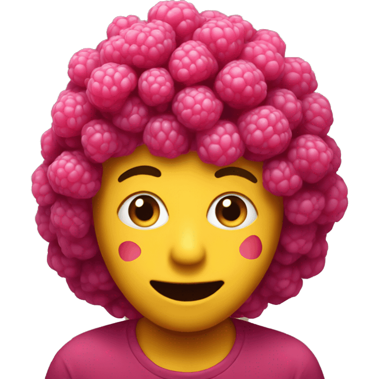 Rasberry emoji