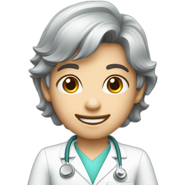 Young dentist expert emoji