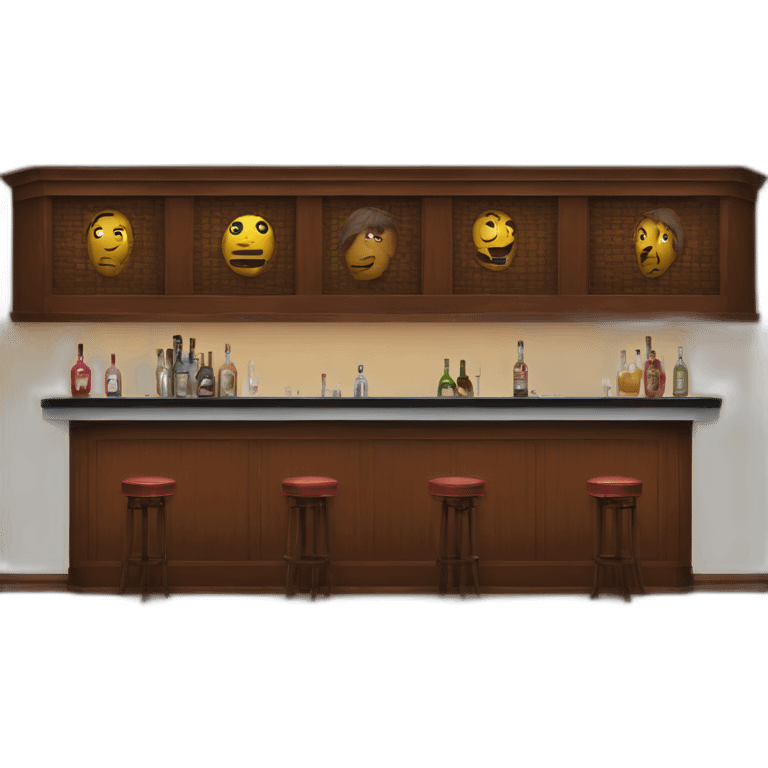 Bar from the overlook hotel emoji