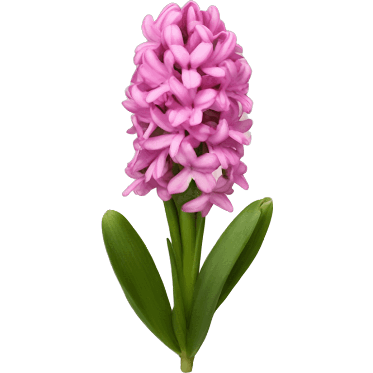 pink hyacinth  emoji