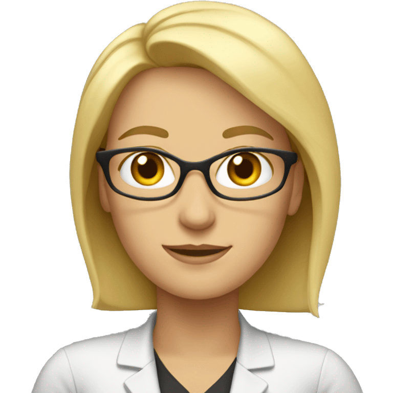 blonde teacher emoji