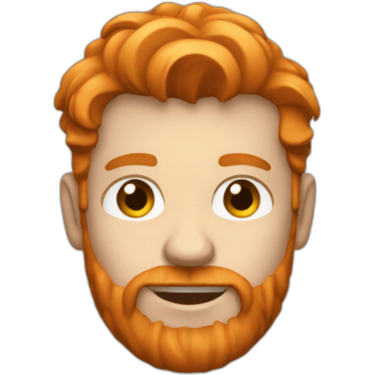 ginger developer working on car brand emoji