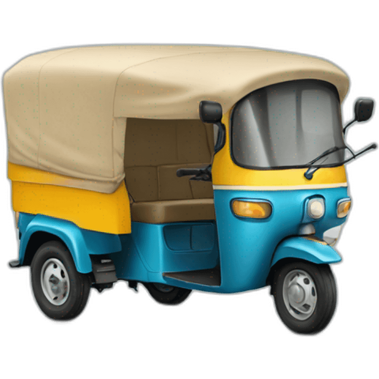 Indian tuk tuk emoji