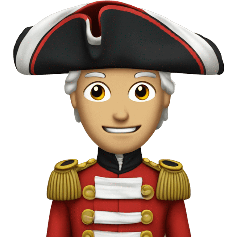 british redcoat solider 1700s revolutionary war emoji