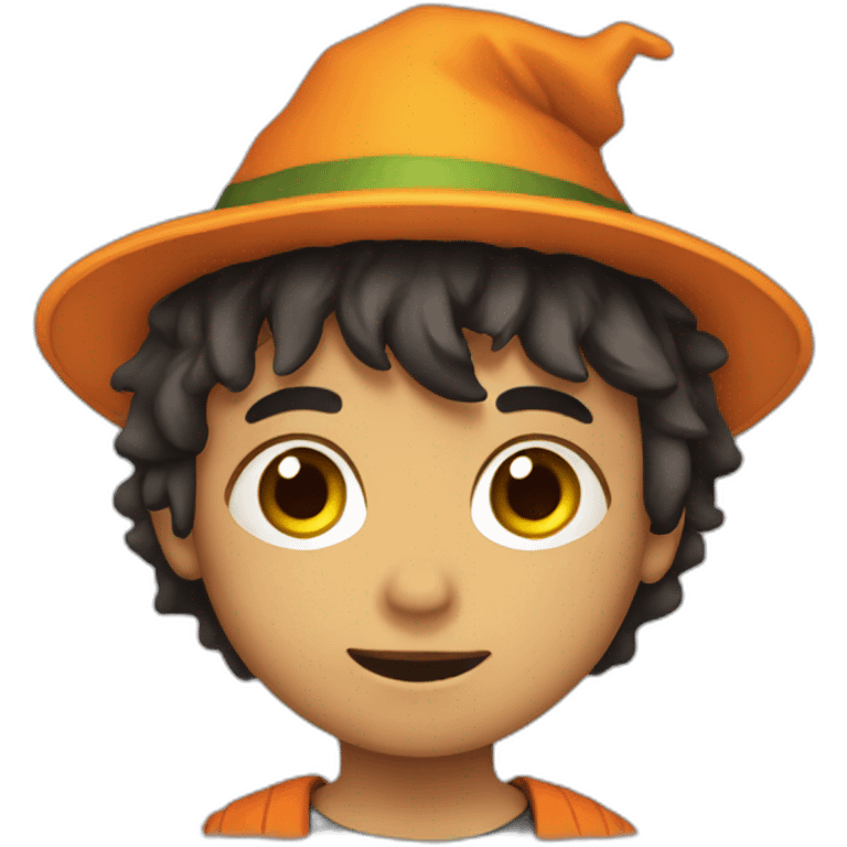 Niño halloween emoji