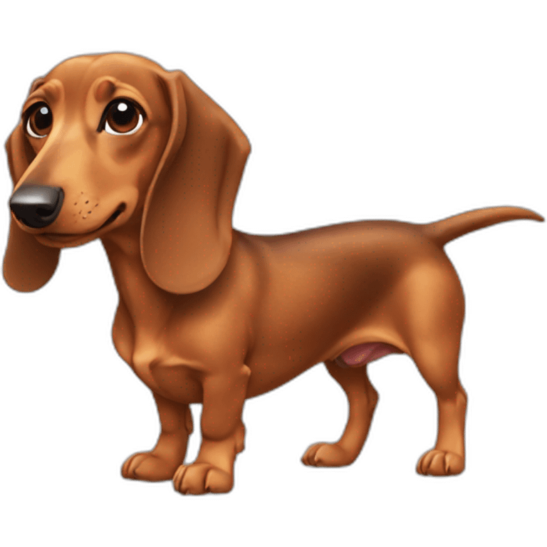 Dachshund named daisy emoji