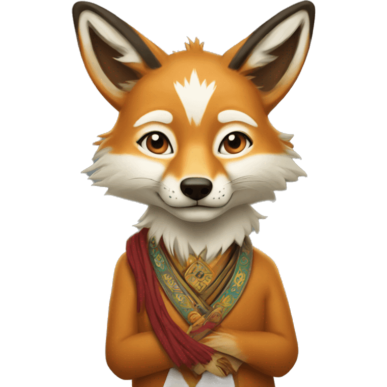 tibetan fox  emoji