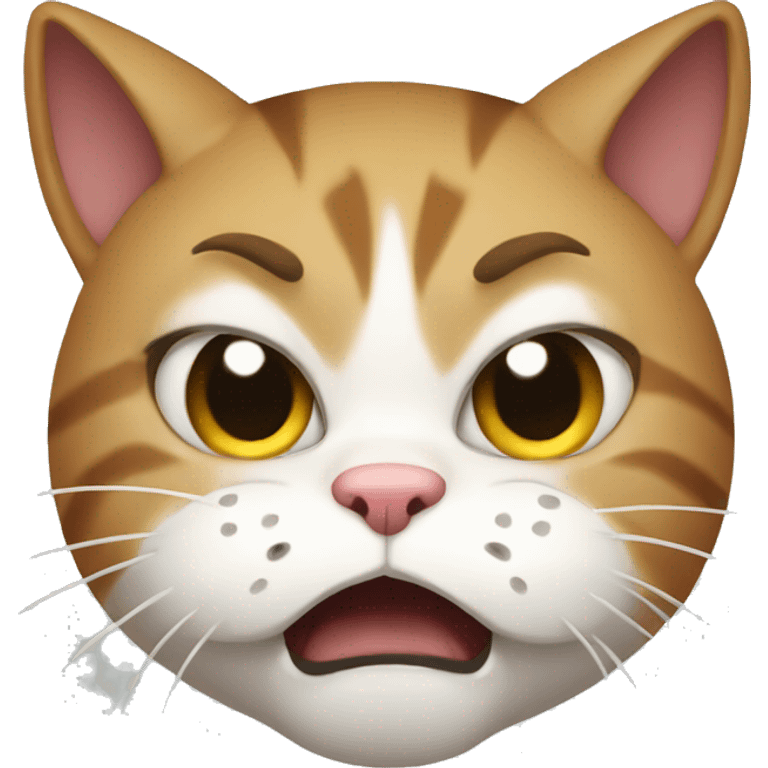 angry cat emoji