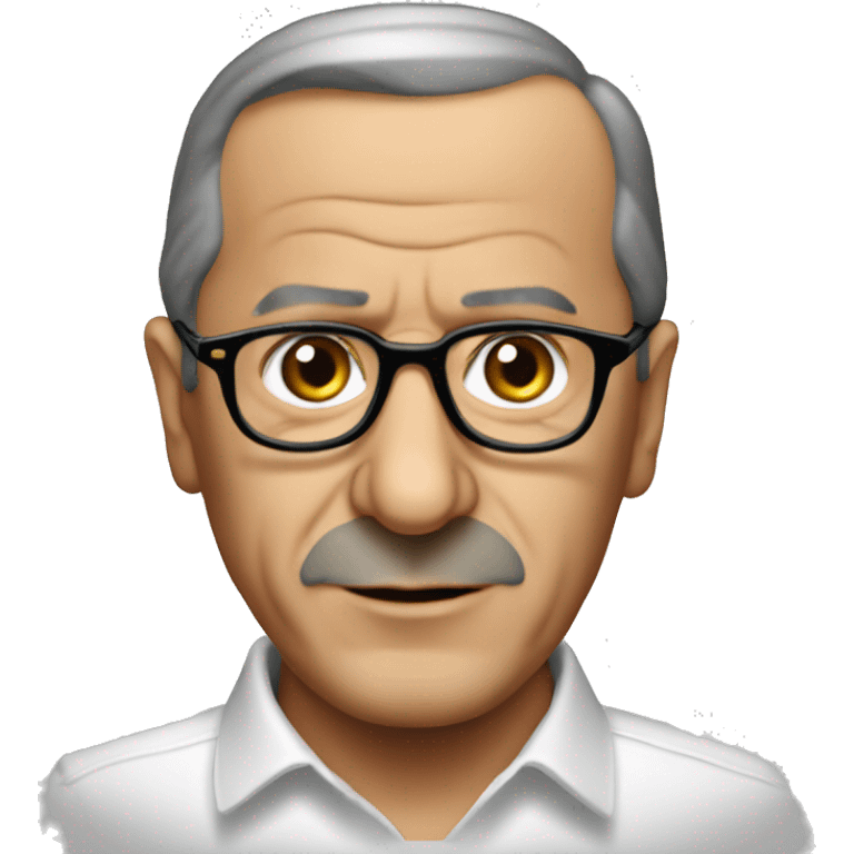 Recep tayip erdogan wearing a glasses emoji