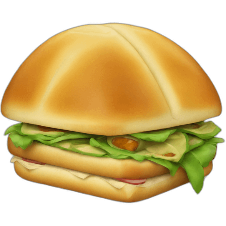 turtle sandwitch emoji