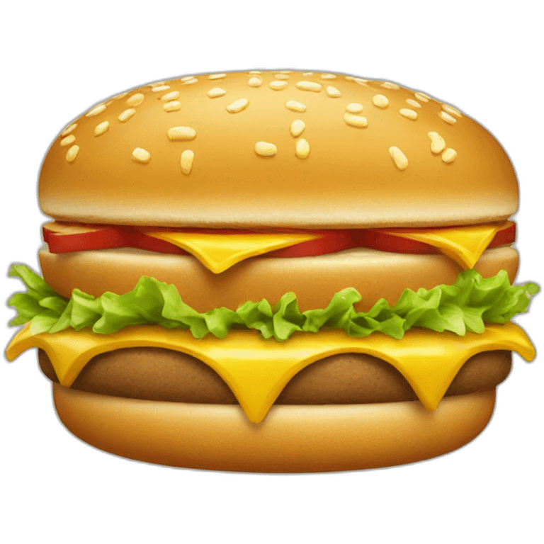 big mac emoji