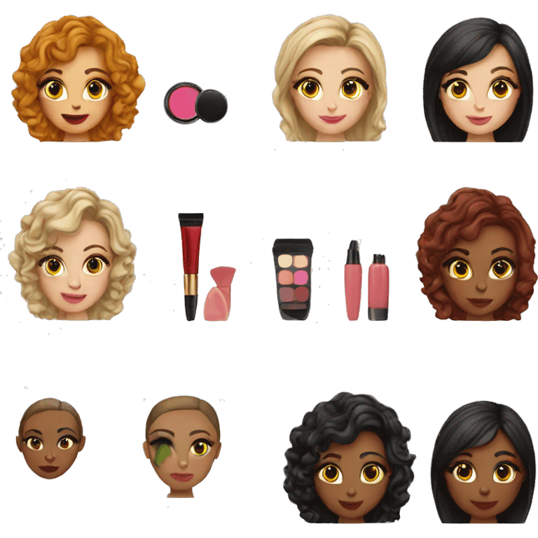 MAKE UP emoji