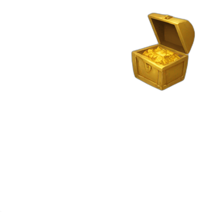 gold chest destroy emoji