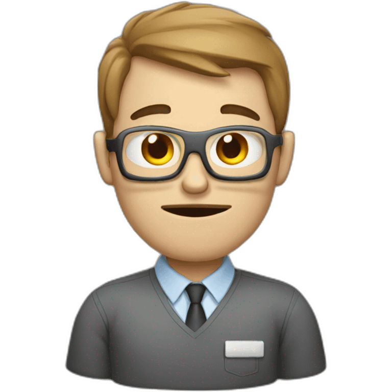 stressful it guy emoji