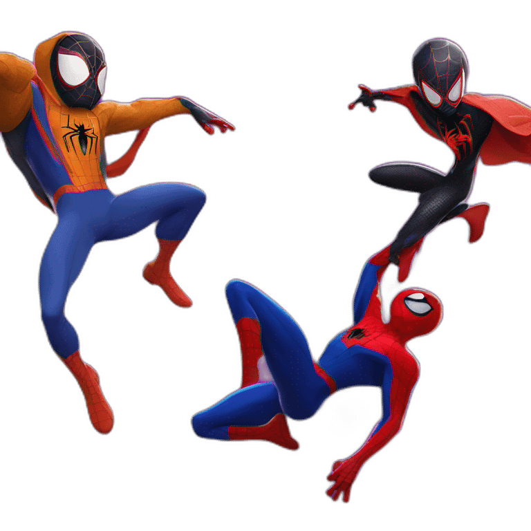 Spider Man into the spider verse emoji