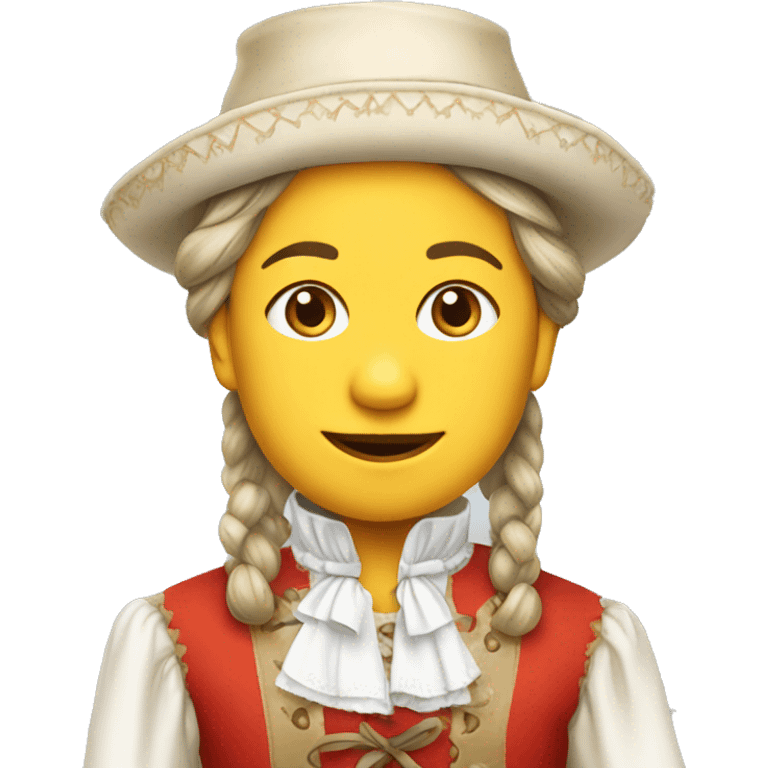 alsace traditionnal costume emoji