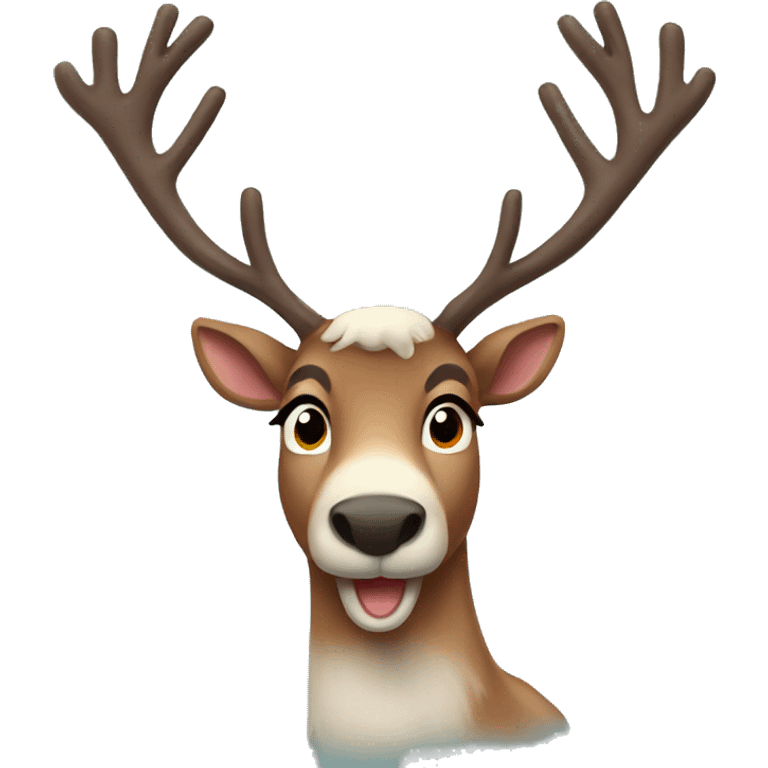 Reindeer emoji