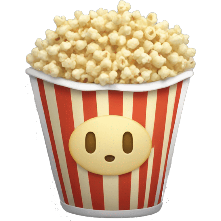 Popcorn bowl emoji