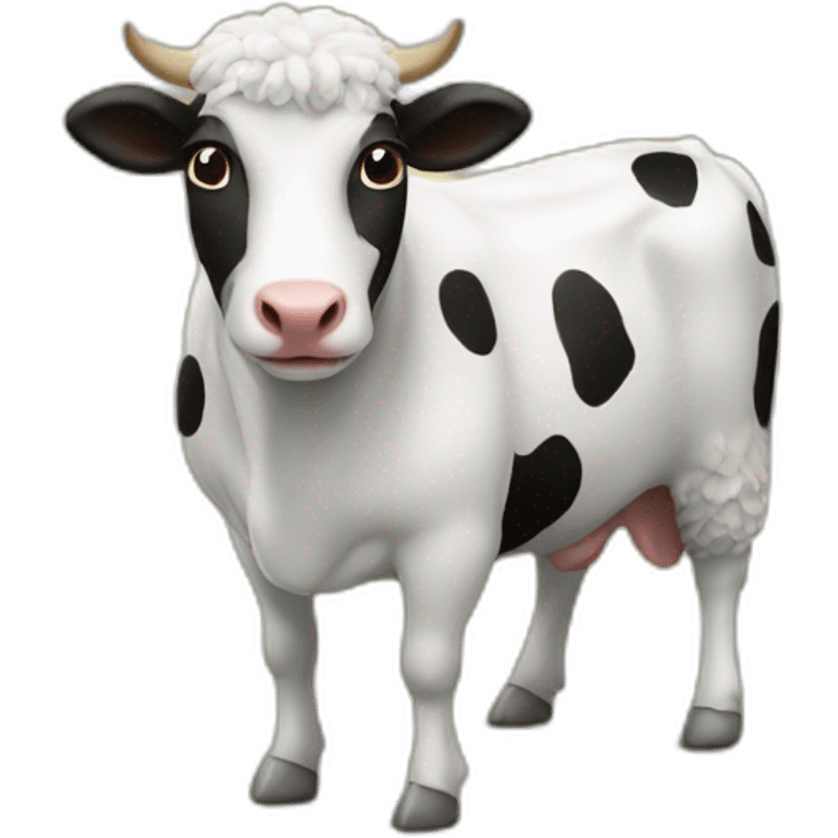 Vache sur mouton emoji