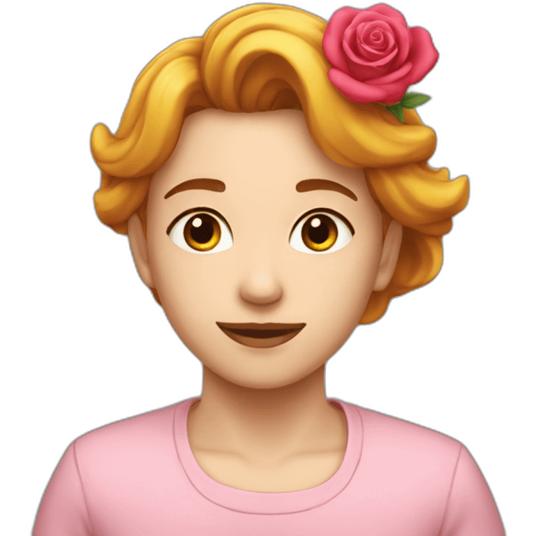 Cœur rose emoji