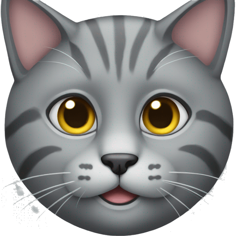 grey cat emoji