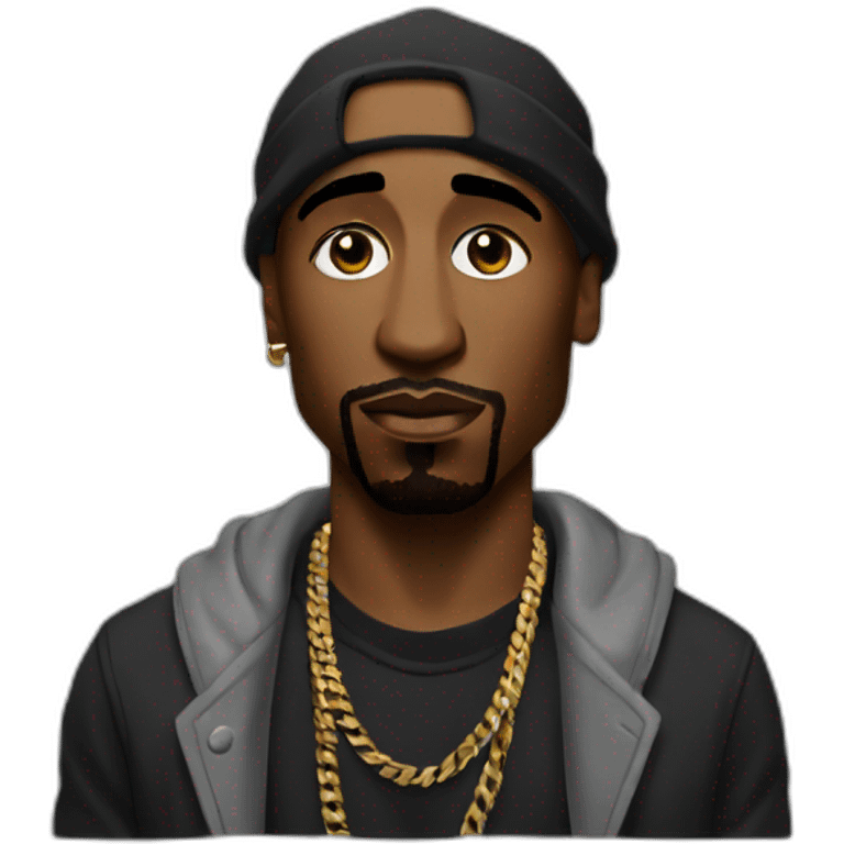 tupac shakur emoji