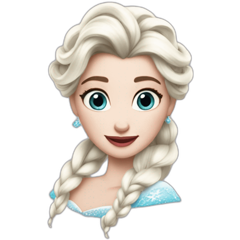 Reine des neiges emoji