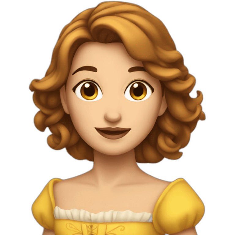 Femme belle emoji