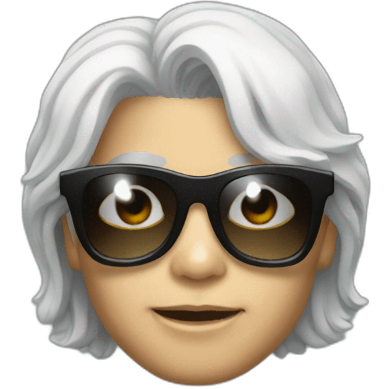 Michael Jackson With glasses  emoji