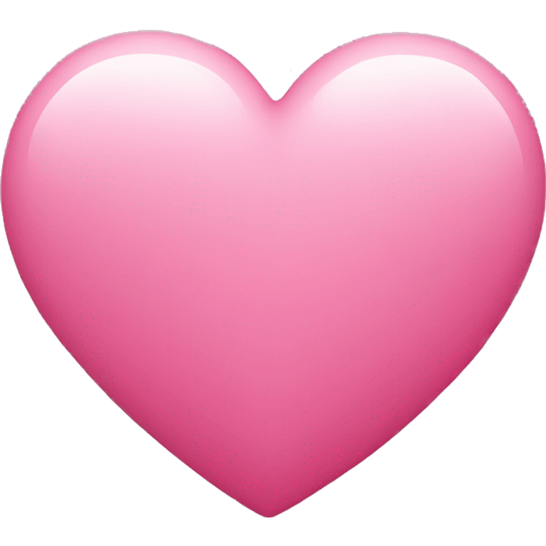 Pink heart  emoji