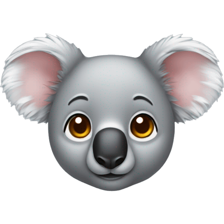 koala human small ears emoji