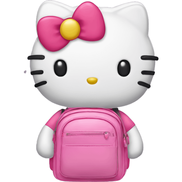 hello kitty bag pack emoji